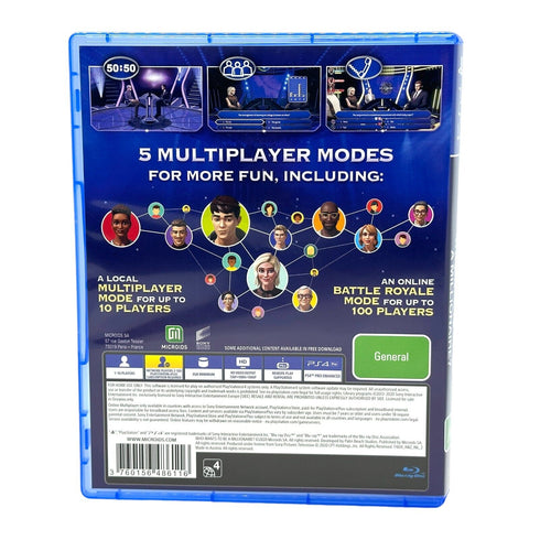 Who Wants to be a Millionaire - PlayStation 4 / PS4 Game (Free PS5 Upgrade)